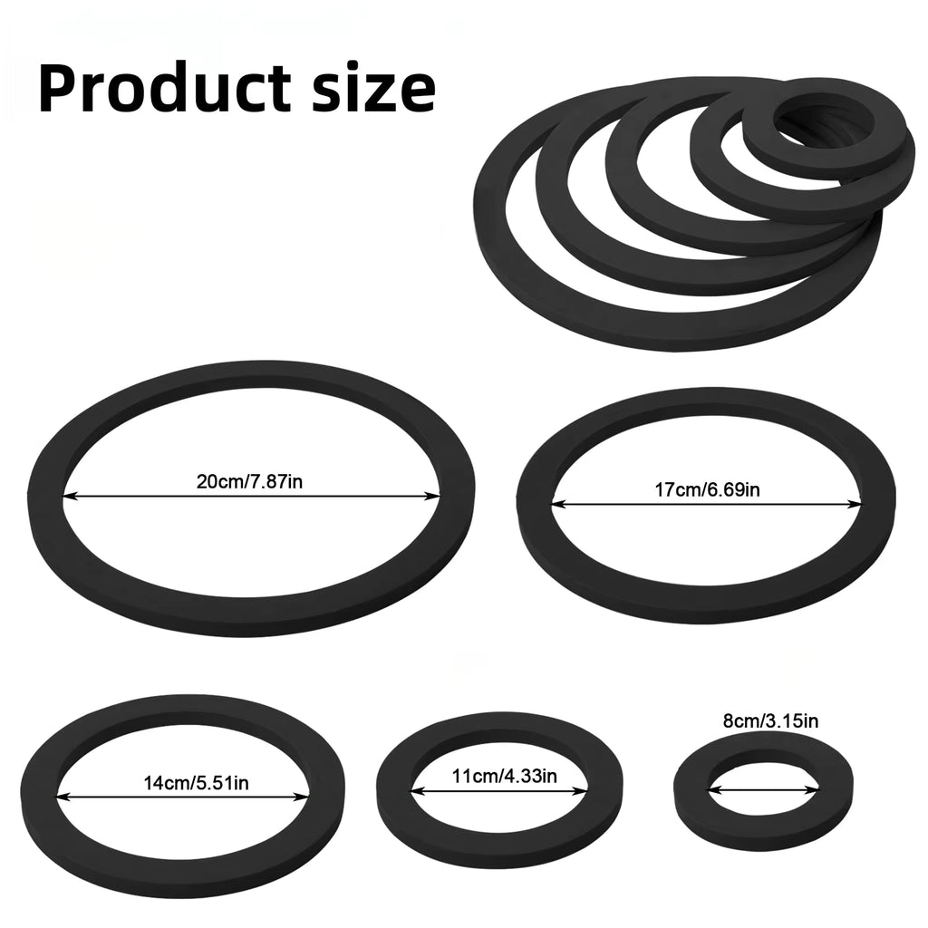 AQAURIUM FEEDING RING 5PCS