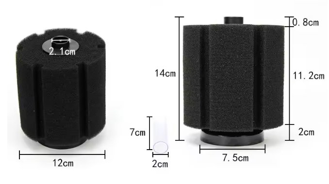 AIR DRIVEN SPONGE FILTER