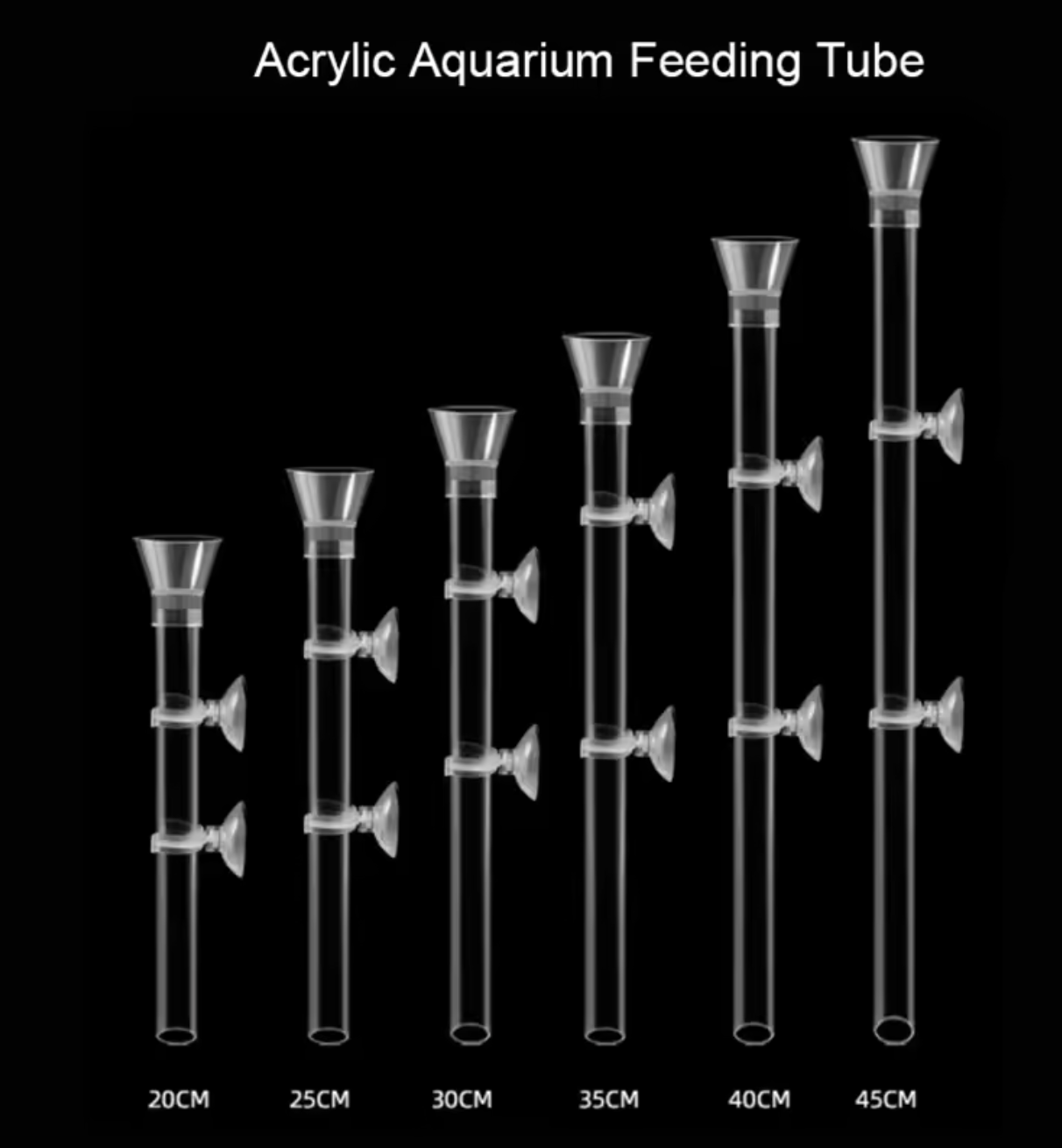 AQAURIUM FEEDING TUBES