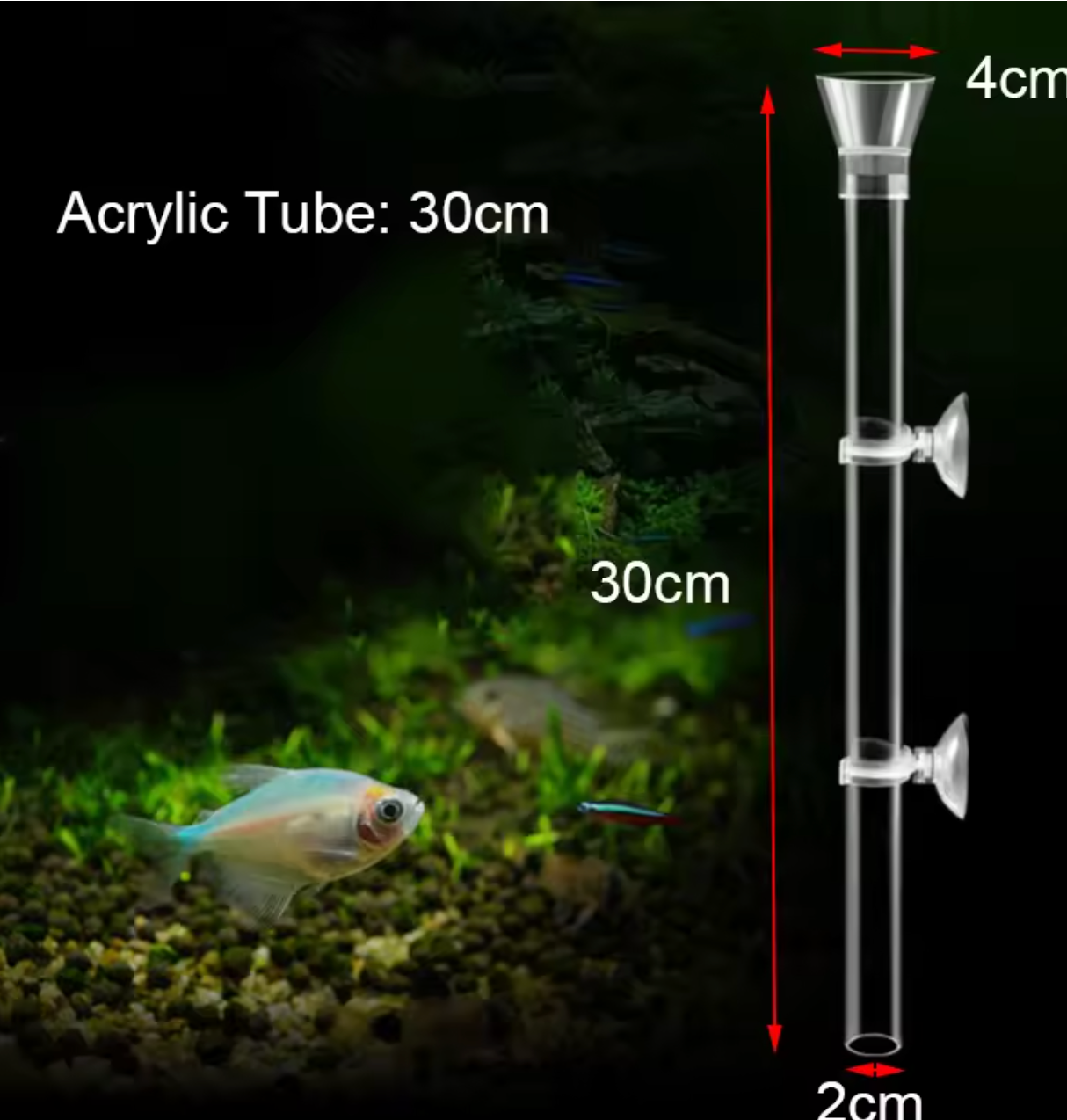 AQAURIUM FEEDING TUBES