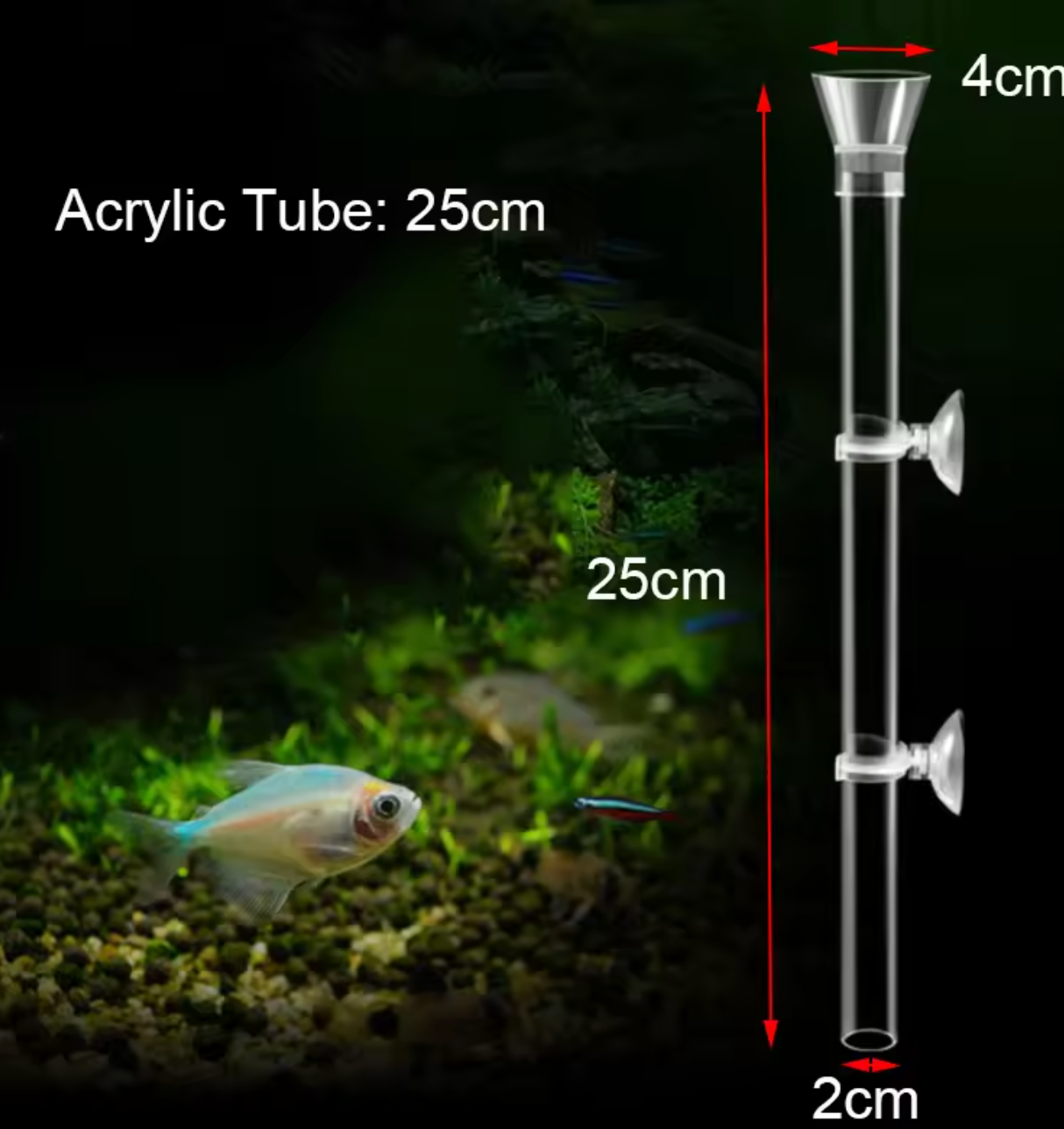 AQAURIUM FEEDING TUBES