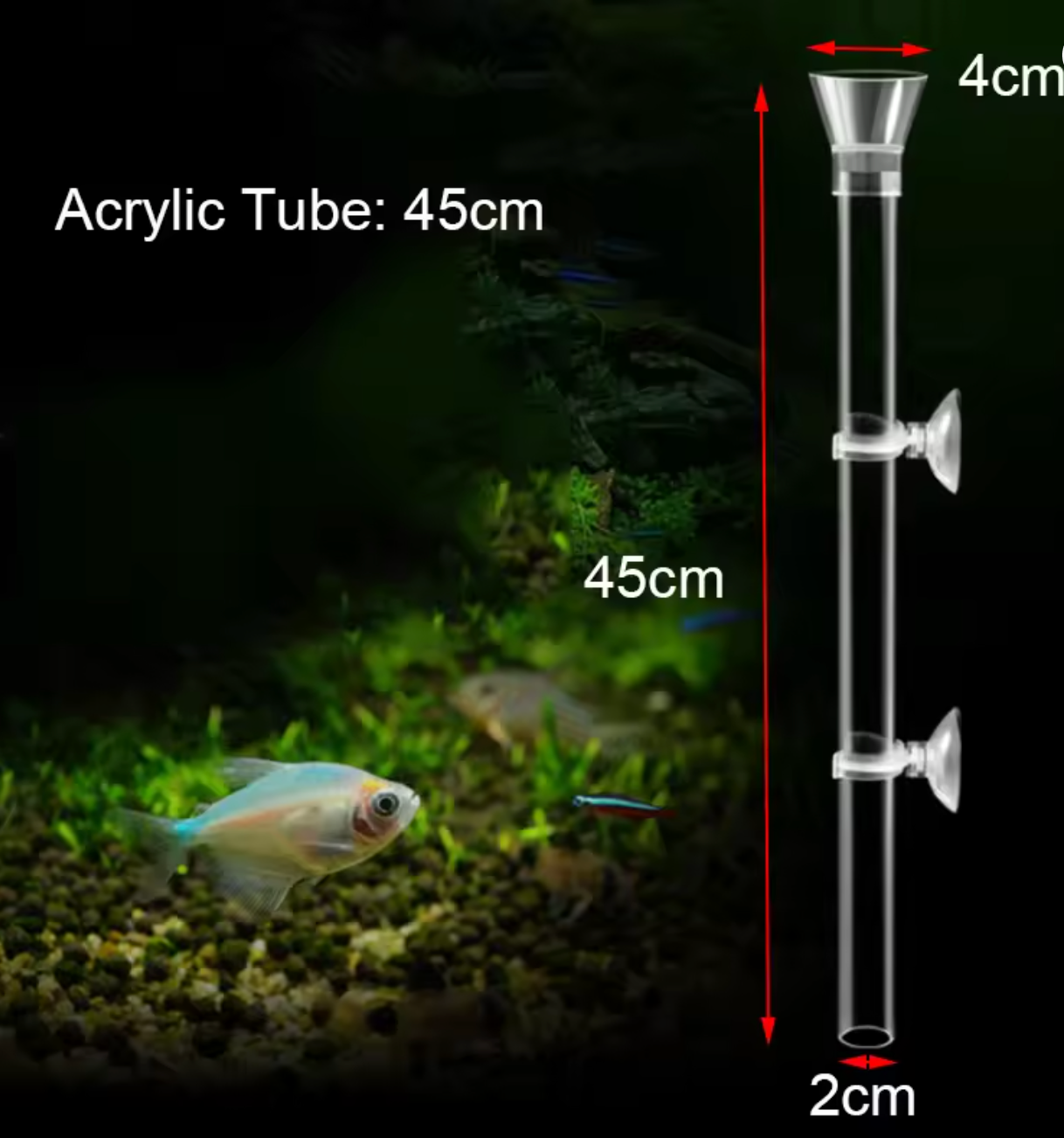 AQAURIUM FEEDING TUBES