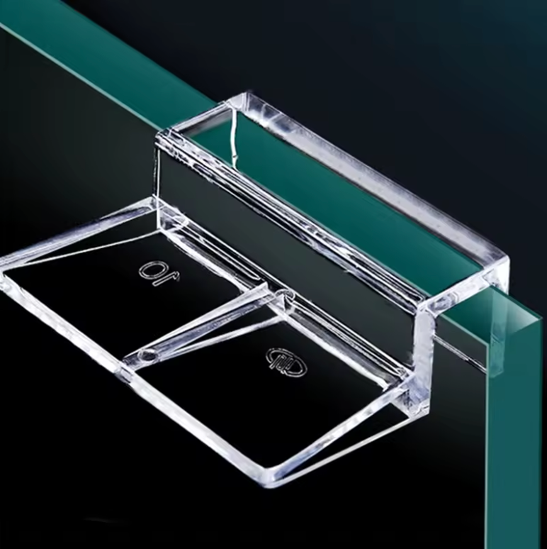 AQUARIUM LID CLAMP ACRYLIC PLASTIC 4/6/8PCS