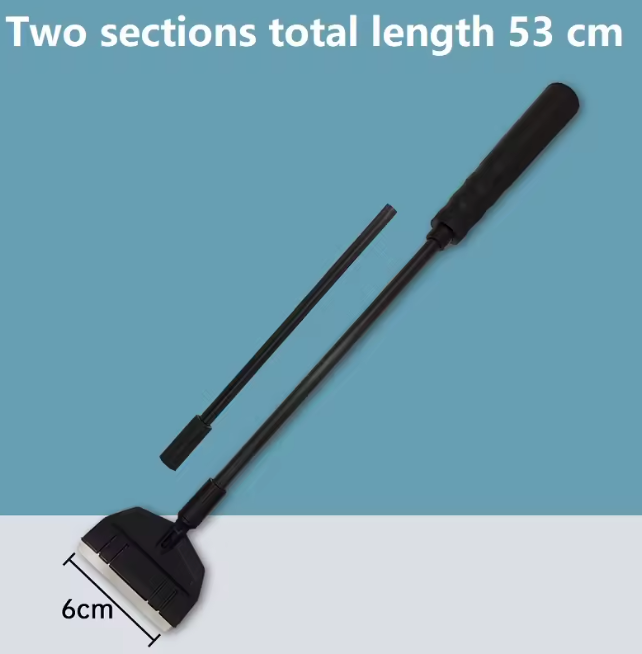 AQUARIUM 2 IN 1 ALGAE SCRAPER AND SUBSTRATE LEVELER