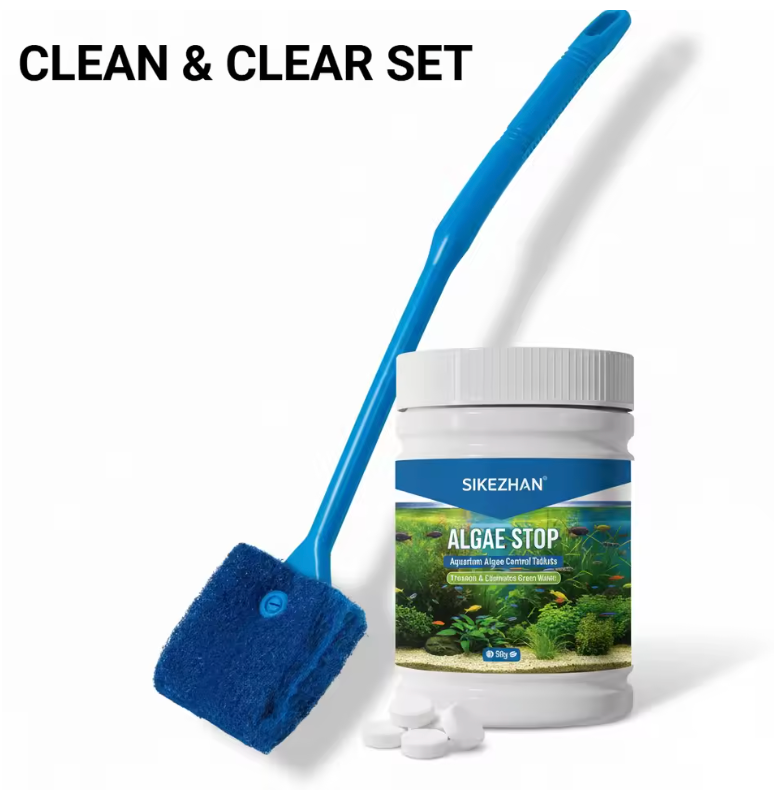 NON SCRATCH AQUARIUM ALGAE PAD CLEANER